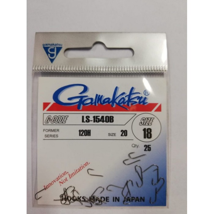 Gamakatsu Confezione Da 25 Ami Per Esche Vive, Modello Live, Nero, Occhiello Chiuso E Punta Ad Ago